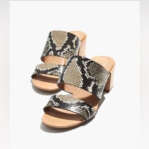 MADEWELL Block Heel Sandals   NWOB!!!
